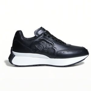 COPY - Alexander McQueen Black Leather Runners